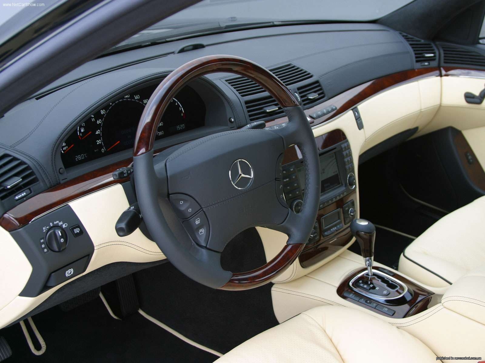 Mercedes w220 s600 салон