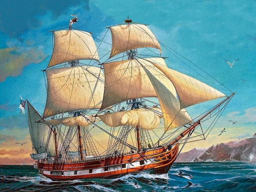 Флот в рисунках (51 обоев)