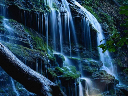 Красивая подборка фото обоев с водопадами (55 обоев)