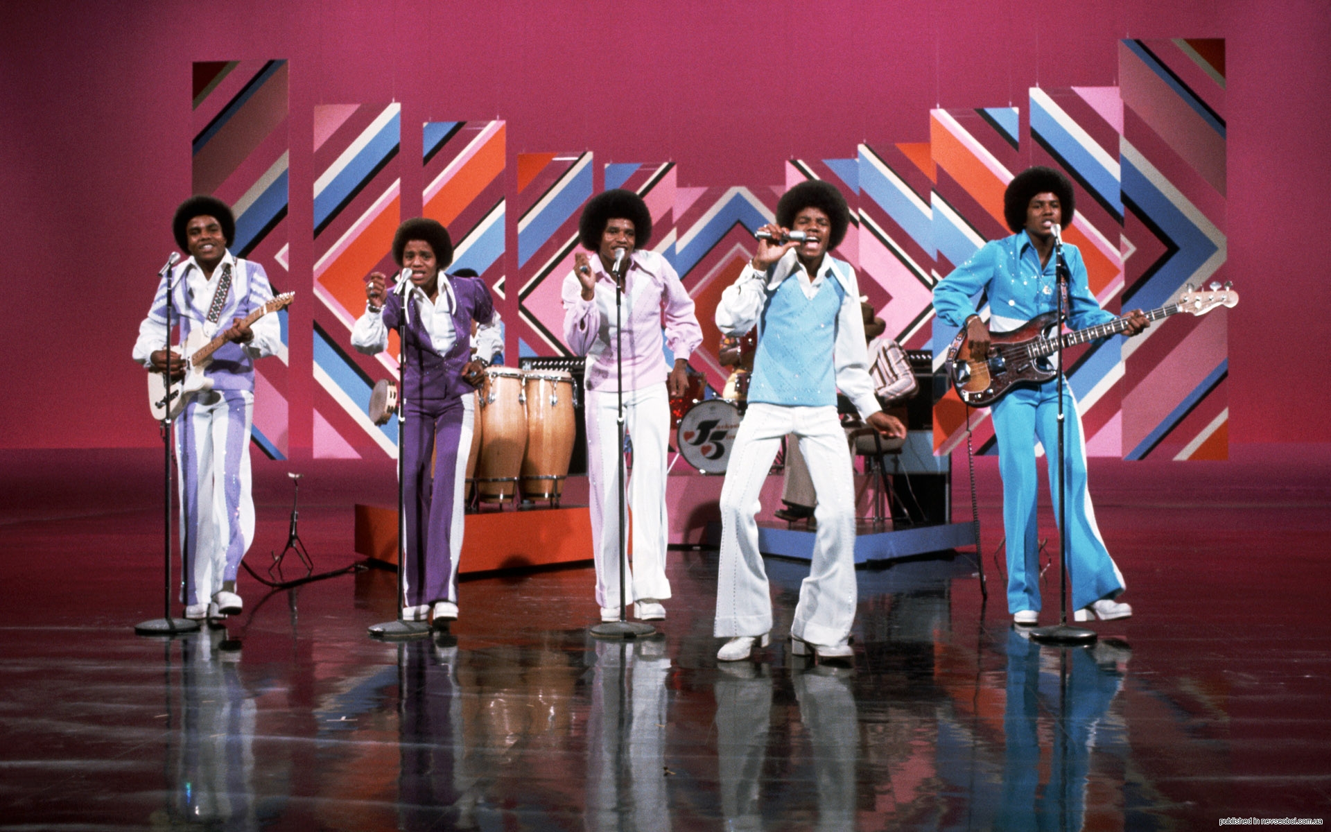 Видео поп музыку. Группа the Jackson 5. Фото the Jackson 5.