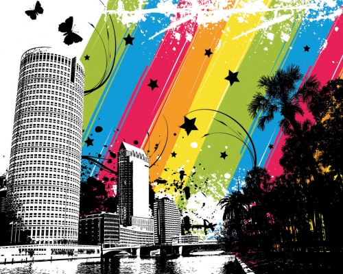 45 Incredible Colorful Art HQ Wallpapers (30 обоев)